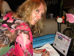 samantha waite signing wizard jeans for charity.jpg